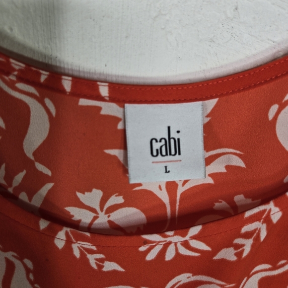 Cabi 5255 Mosaic Print Floral Tank - Picture 5 of 7
